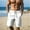 White, variant on Men's Track and Field Sports Shorts Beach Casual Swim Trunks Fashion Quick-Dry Breathable Elastic Waist Short Pants