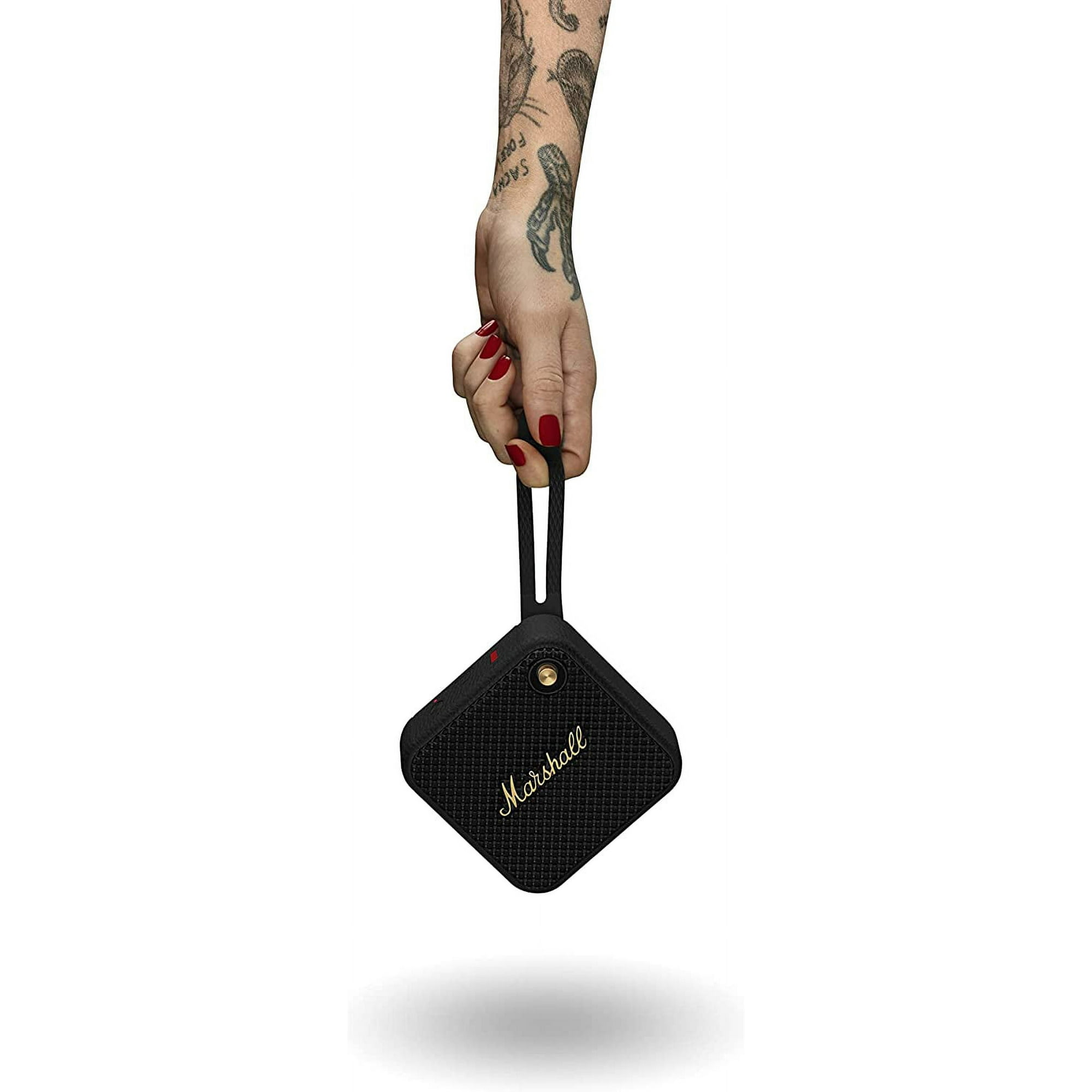 Marshall Willen Portable Bluetooth Speaker - Black & Brass