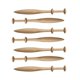 thumbnail image 2 of Juego de 7 bobinas de encaje para hacer encaje, Utensilios de costura de madera para hombres y mujeres adultos, herramientas de bricolaje para, 2 of 9