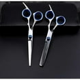 thumbnail image 5 of 2pcs Dog Scissors Dog Cat Grooming Scissors Clippers Stainless Steel Blade Pet Grooming Kit for Trimming, 5 of 8