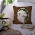 thumbnail image 3 of Carolines Treasures SS8922PW1414 Great Pyrenees Indoor & Outdoor Fabric Decorative Pillow, 3 of 4
