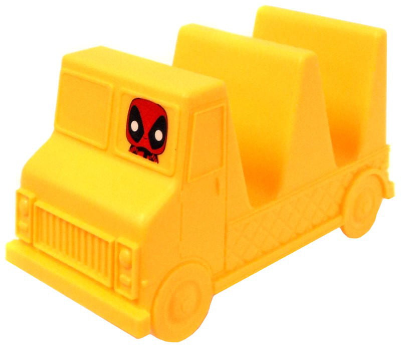 NEW Funko Marvel Collector Corps Deadpool Yellow Taco Holder Truck 