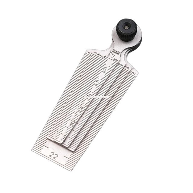 Engine measuring tool feeler gauge thickness measuring tool wedge-shaped triangle feeler gauge ,Easy Identification
