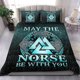 thumbnail image 1 of Juego de Cama Vikingo May The Norse Be With You Juego de Cama Vikingo Versión Cyan, 1 of 5