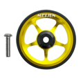 thumbnail image 2 of Ruedas EZ de 6 Cm de Una Sola Rueda para Bicicleta Plegable para Reacondicionamiento de Transporte de Bicicletas - Oro Macarena Bicicleta Plegable Easy Wheel, 2 of 8
