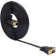 thumbnail image 5 of DTECH Ultra Thin Flat Type Computer Monitor VGA Cable Standard 15 Pin Male to Male VGA Wire 16 Feet, 5 of 5