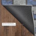 thumbnail image 5 of Addison Rugs Mayfield Premium Machine Washable Transitional Geometric Navy Rectangle Rug, 10' x 14', 5 of 6