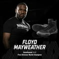 thumbnail image 2 of Hayabusa Mayweather Champ Boxing Shoes for Men & Women - Black/Grey, 10, 2 of 8