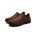 thumbnail image 3 of UKAP Breathable Mens Driving Casual Boat Shoes Leather Flats Moccasin Slip On Loafers, 3 of 9