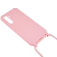 thumbnail image 3 of KAIYANG Funda protectora integrada de TPU para Samsung Galaxy A35 5G, estilo G azul oscuro, color rosa, 3 of 5