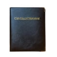 thumbnail image 1 of MesaSe Coin Collection Book Leather Pocket 20 Pages 240 Pockets Coin Collection Organizer Storage Box Case Supplies for Coin Flips  Coin & Button  Cell Batteries  Large Coin, 1 of 10