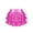 A Hot Pink, variant on Doomiva Kids Girls Sparkly Sequins Tiered Ruffle Skirted Shorts Latin Jazz Salsa Rumba Dance Costume Gold 14