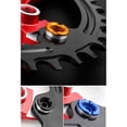 thumbnail image 4 of 20pcs Bicycle Chainring Bolts Washer 1mm/2mm Bike Chain Wheel Screws Gasket Crankset Chain Bolt Washer Ring, 4 of 8