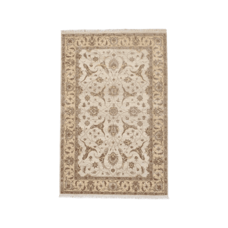 Wahi Rugs Hand Knotted Agra Chobie Antique Wash 6'0" x 9'0" Wool - w902