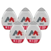 MiO Strawberry Watermelon Liquid Water Enhancer , Caffeine Free, 1.62 fl oz Bottle (Pack-5)