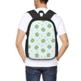 thumbnail image 6 of Vsdgher Kawaii Frogs Print Backpack for Women Men School Bookbag with Laptop Compartment for College Work Travel, Simple Fashion Casual Daypack, Fit 15" Laptop, 6 of 8