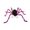 Purple, variant on Anmrize Led Spider Decor, Halloween Costume Accessory, Glowing Spider Ornament, Backpack Pendant, Light Up Spider Backpack Decoration Led Glowing Spider Costume Accessory for Halloween Party, Purple