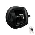 thumbnail image 1 of Guardoinrt Serrure de Queue en Métal Serrure en T Cargo avec Confiance Poignée Chromée Robuste et Durable en Matériau de Haute Qualité Noir, 1 of 6