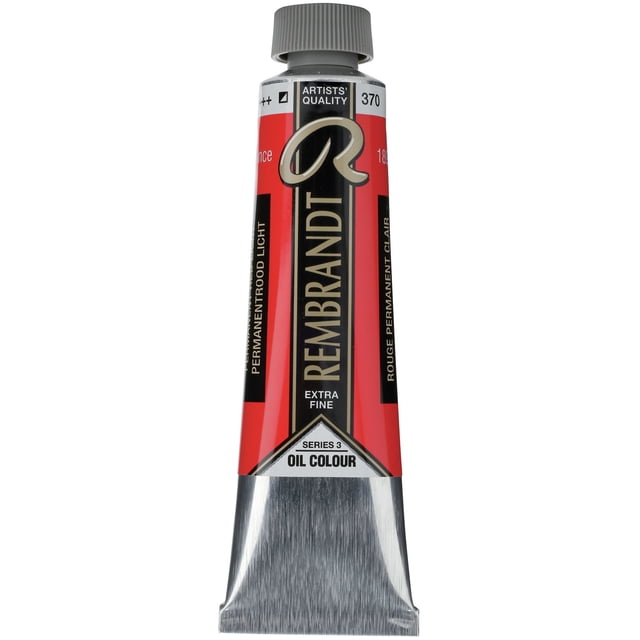 Rembrandt Peinture Couleur à l'Huile Série 40ml 3-Permanent Rouge Clair-ROCP40S3-370