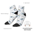 thumbnail image 6 of Pofeuu Cute Shark Print 30cm Socks, Adult Running Hiking Socks for Youth and Adult, 6 of 7