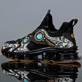 thumbnail image 2 of Men's Basketball Sneakers Breathable Durable Cushioned Grip Shoes for Training and Casual, 2 of 6