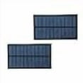 thumbnail image 3 of Treedix 2pcs 5.5V 1.6W Polysilicon Solar Panel Glue Solar Cell Battery Charger DIY Solar Product Mini Small Solar Panel Module Kit Polycrystalline Silicon Encapsulated in Waterproof Resin (1.6W), 3 of 4