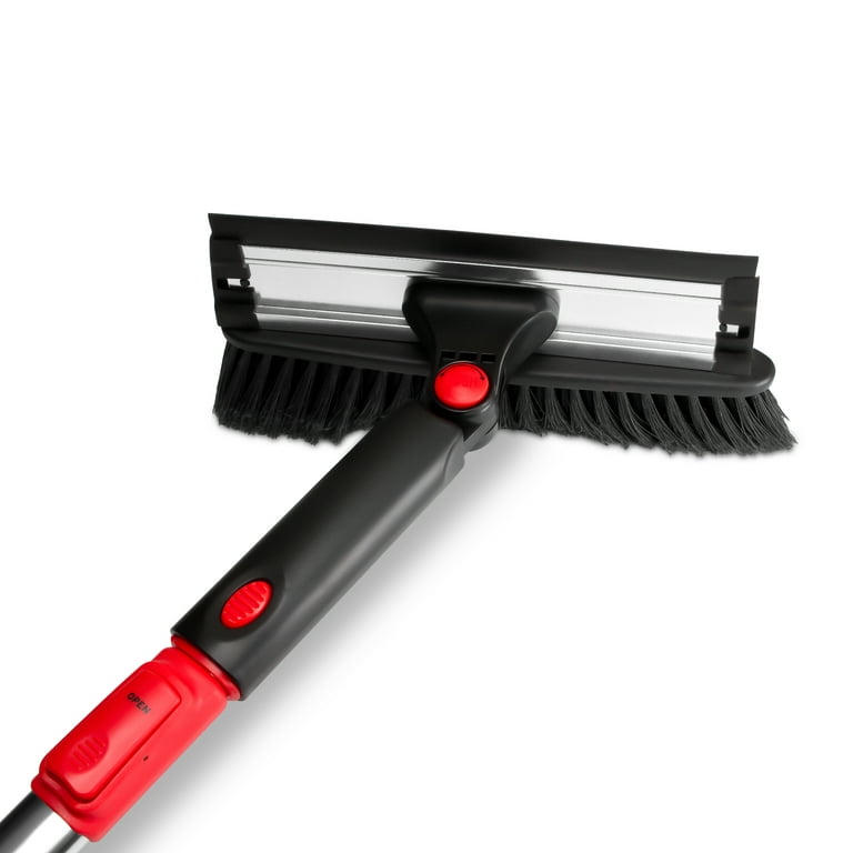 Car and Driver Extendable 3-in-1 Snow Brush Scraper and Squeegee Deluxe  Edition 
