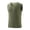 🔥 Army Green, variant on Sentmoon Mens Tank Tops and Sleeveless Crew Neck Summer T Shirt Men Solid Color Compression Loose Plus Size Men Clothes Holiday for Layering Under Shirts Green XXXL