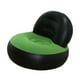 thumbnail image 4 of Sofá inflable multifuncional suave y portátil con asiento Negro y verde, 4 of 9