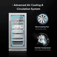 thumbnail image 5 of Ca'Lefort Dry Aging Refrigerator for Steaks, 8.23 cu.ft. Meat Ager Fridge with Dual-Layer LOW-E Glass for Home/Restaurant/Bar/Kitchen, 5 of 10
