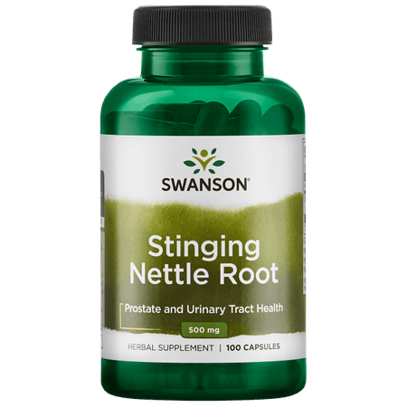 Swanson Stinging Nettle Root Capsules, 500 mg, 100 (Best Stinging Nettle Supplement)