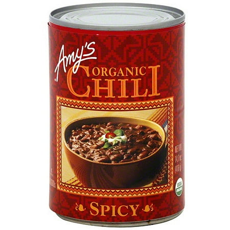 Amy's Kitchen Organic Spicy Chili, 14.7 oz (Pack of 12)