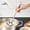 Silver  2oz, variant on [2 Pack] 6 Oz Stainless Steel Soup Ladle - One-Piece Sauce Spatula with Hook Handles, Commercial Grade Serving Spoon, Kitchen Tool for Restaurant or Home Cooking, Mirror Finish, 14.25" Long