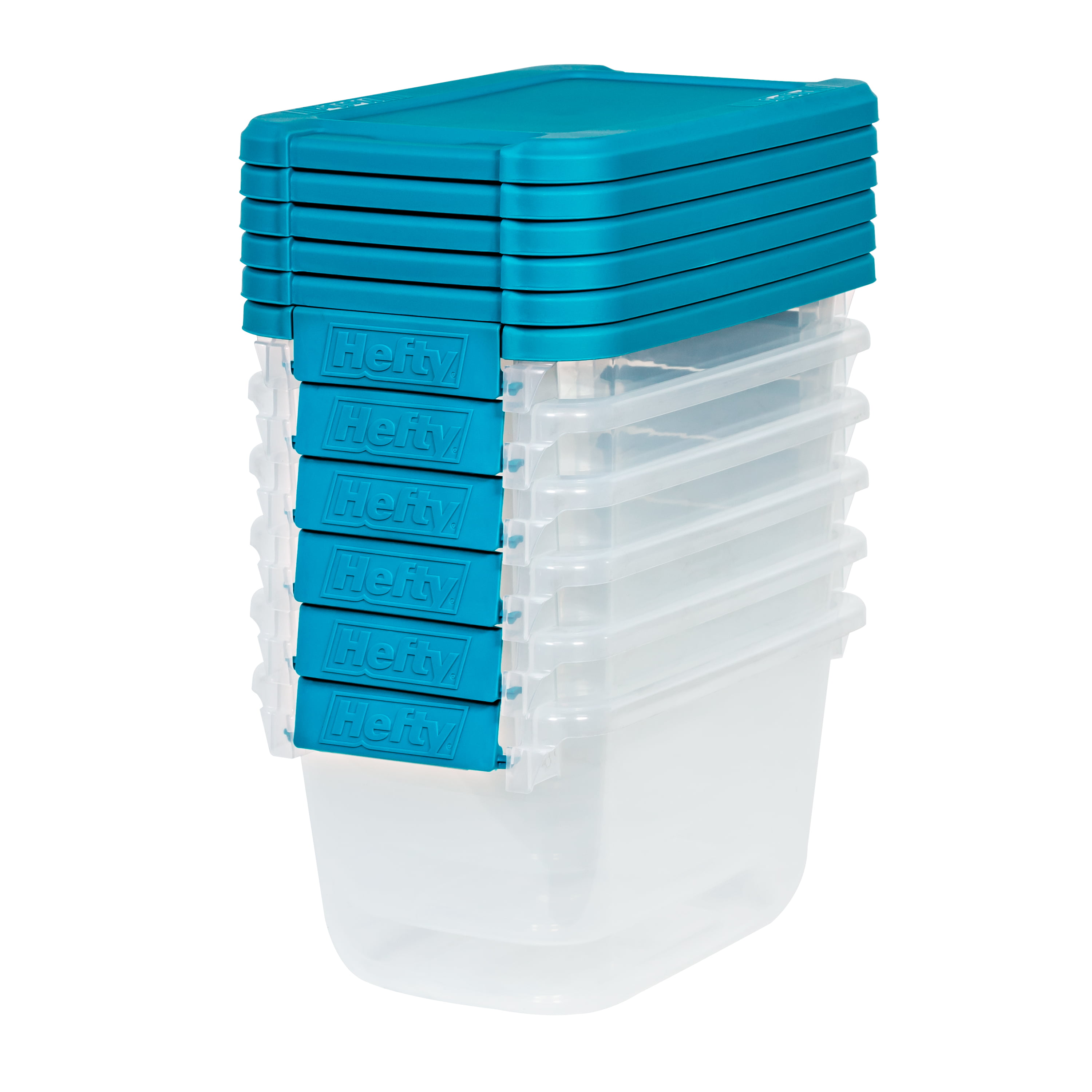 Hefty Hinged Lid Containers - 6 x 6 - 250 ct.