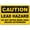 Warning Sign 3, variant on Caution Lock Out Before Servicing Sign NO.27814, 8"x12" Metal Tin Sign, Clear Safety Warning for Home & Business Use