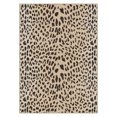 thumbnail image 7 of DEORAB Outdoor Rug 5'X8' Chenille Patio Carpet Washable Non Slip Three-Layer Material Animal Print Rug Camping Outside RV Mat,Leopard, 7 of 7