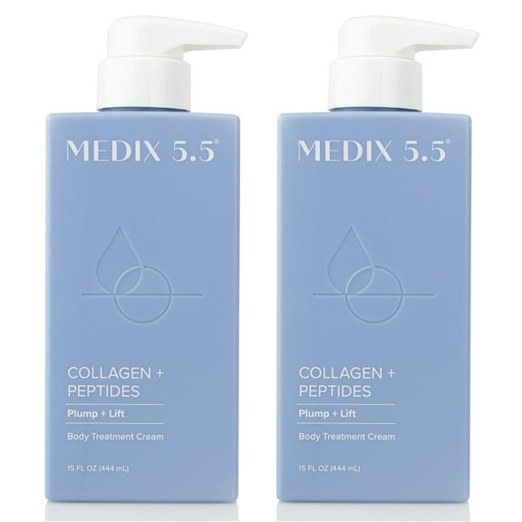 MEDIX 5.5 Collagen   Peptides Cream Two Pack 15 fl oz