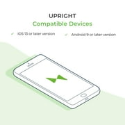UpRight GO-2 Posture Corrector Trainer, Back Muscle Strengthener and Slouch Alert Device
