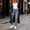 Black, variant on Women's Longline Cardigan Open Front Ribbed Knit Long Sleeve Side Split Relaxed Loose Fit Casual Everyday Layering Wardrobe Staple Outerwear