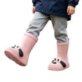 thumbnail image 5 of Otqutp Cute Cartoon Dog Kids Rain Boots Toddler Waterproof Rubber Mid Calf Rain Shoes Non Slip Thick Sole Water Shoes for Boys Girls, 5 of 6