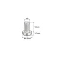 thumbnail image 2 of Tornillos de seguridad Torx Unique Bargains M5x10mm 10uds Acero inoxidable 316, 2 of 5