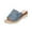 Light Blue, variant on Xfvqtps Wedge Sandals for Women Flatform Slipper High Heel Peep Toe Canvas Summer Slide Sandals Beige