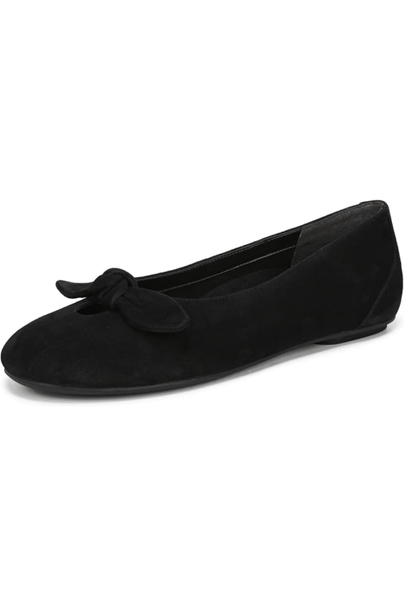 Tilly Women's Flats Black Suede Size 6 W