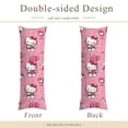 thumbnail image 2 of Hello Kitty Anime Body Pillow Cover Ultra Soft Microfiber Pillowcases with Hidden Zipper Closure 20x54inch, 2 of 5