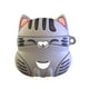 thumbnail image 1 of Funda para auriculares ELVRLA AirPods 4, diseño de gatos, suave funda de TPU, 1 of 7