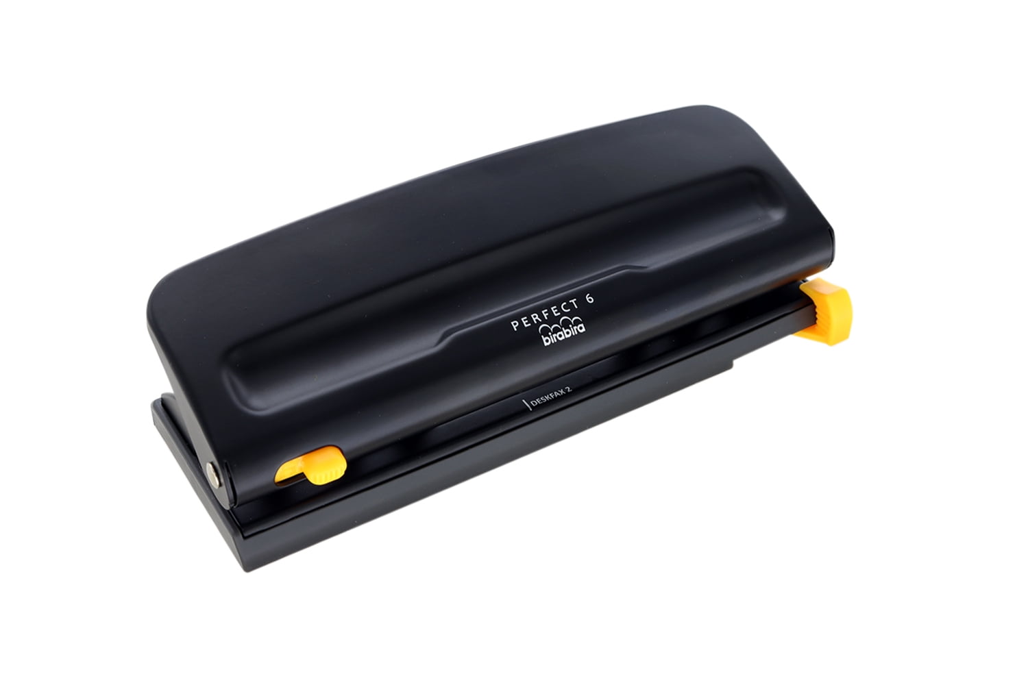 Bira Craft Adjustable 6 Hole Punch, Black, 8 Sheet Capacity, Mini/Pocket A3 / A4 / A5 / A6 / Agenda/Personal/Deskfax, Performance Guaranteed.