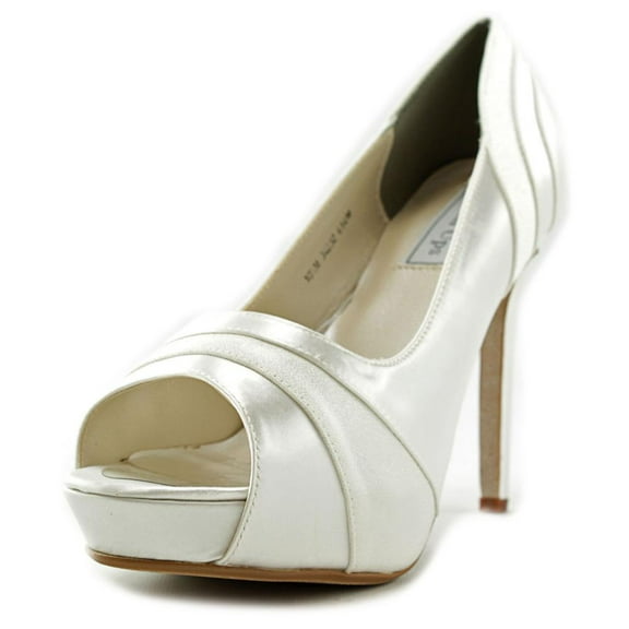 Benjamin Walk 848231014973 Touch Ups Womens Emmy Mary Jane Pump, White - Medium 8.5