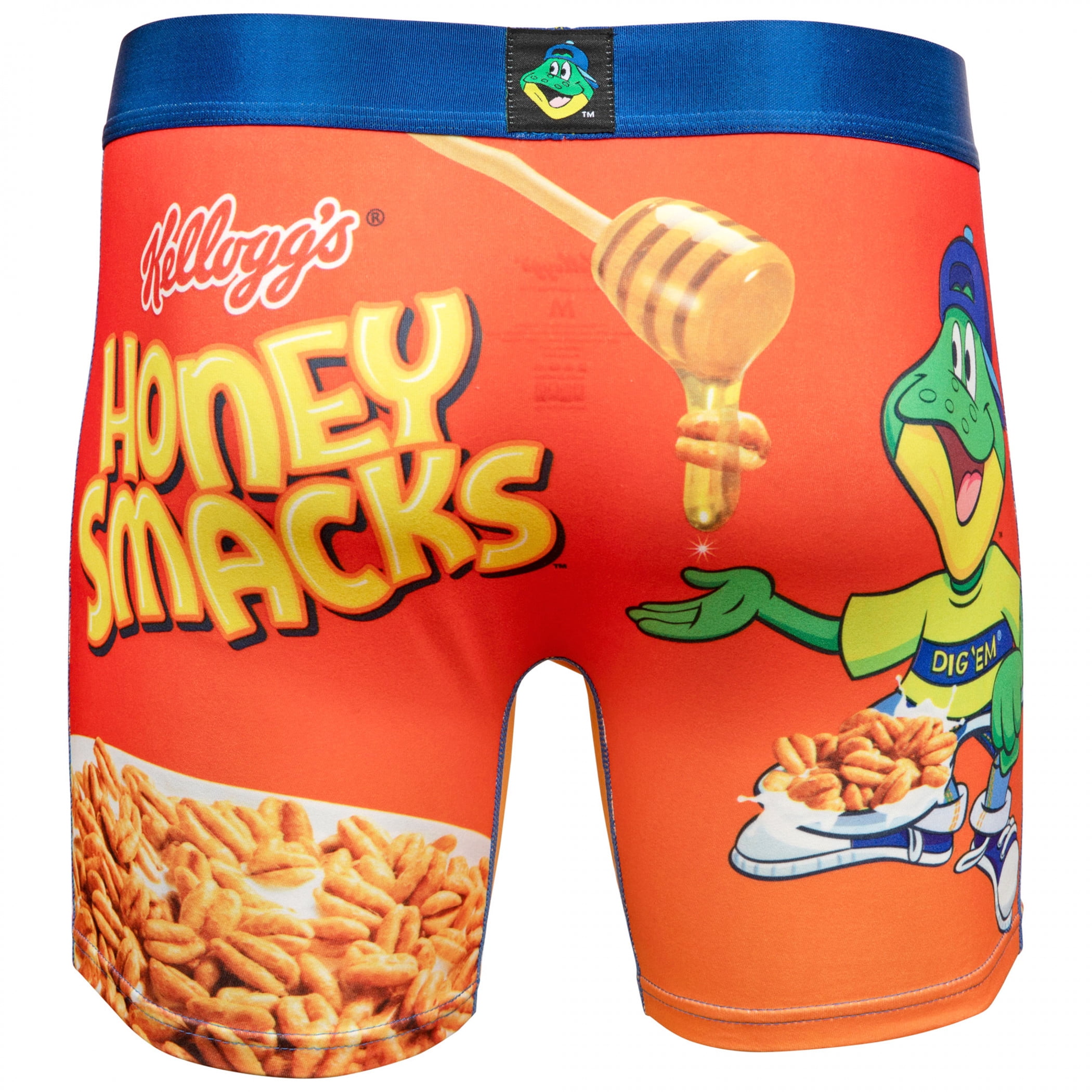 Kellogg's Honey Smacks Cereal Swag Boxer Briefs-XLarge
