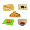 thumbnail image 2 of Yeacher Beeswax Cloth Wraps Covers Reusable Eco-Friendly Wash Wrap Stretch Lids, 2 of 8