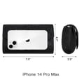 thumbnail image 4 of CurvChic Women Evening Bag Clutch Rhinestone Envelope Party Handbag Bridal Prom Purse (Black), 4 of 4